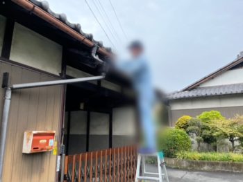 あま市　甚目寺軒樋取替え工事